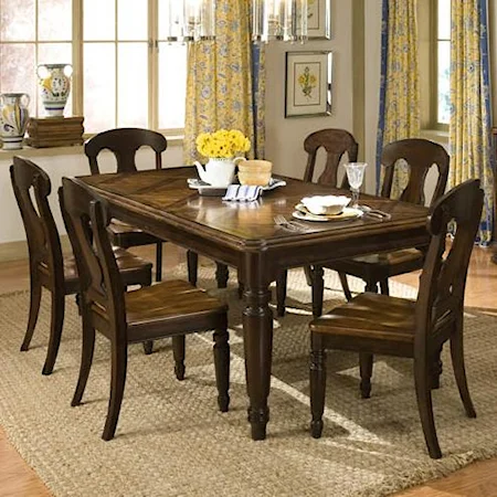 7 Piece Country Style Dining Set